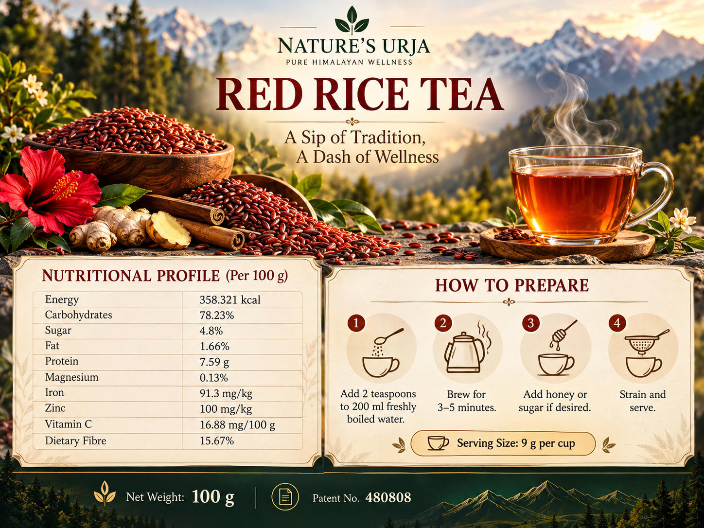 Red Rice Tea - Image 2